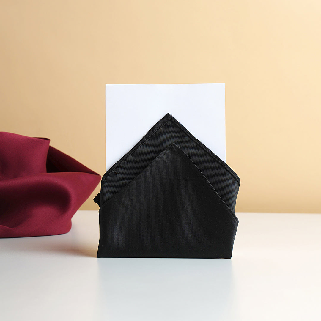 Pocket square – black