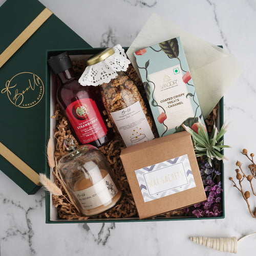 The Aromatic Goodness Gift Box - BoxUp Luxury Gifting