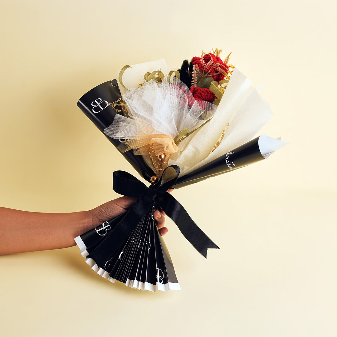 Rose Crochet Bouquet