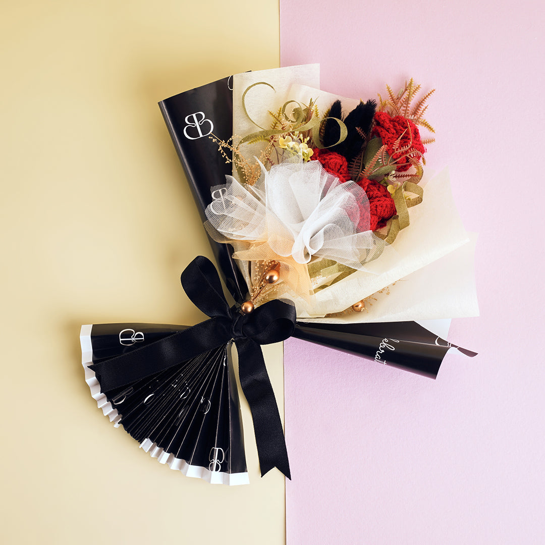 Rose Crochet Bouquet