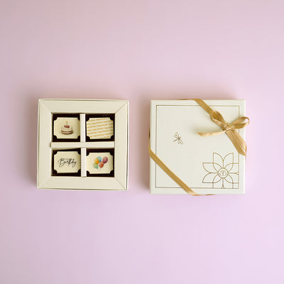 Birthday Bliss Chocolate Set of 4
