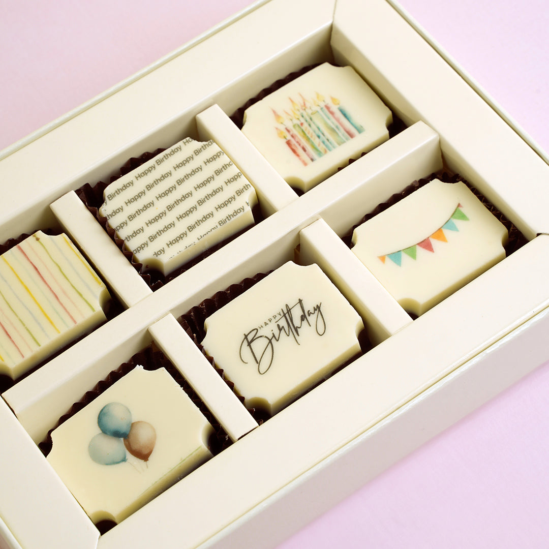 Joyful Birthday Bites Set Of 6