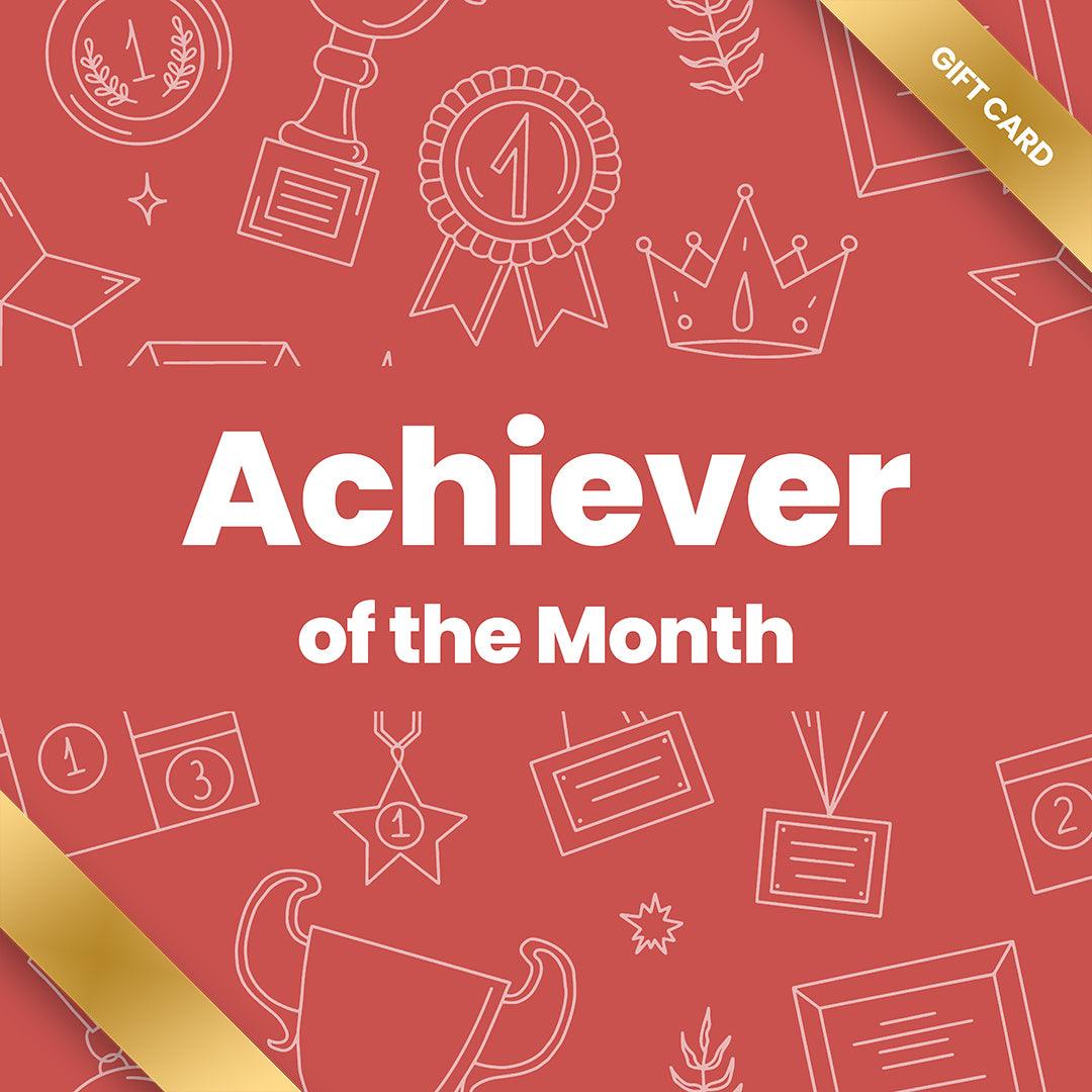 Achiever Of The Month Gift Card