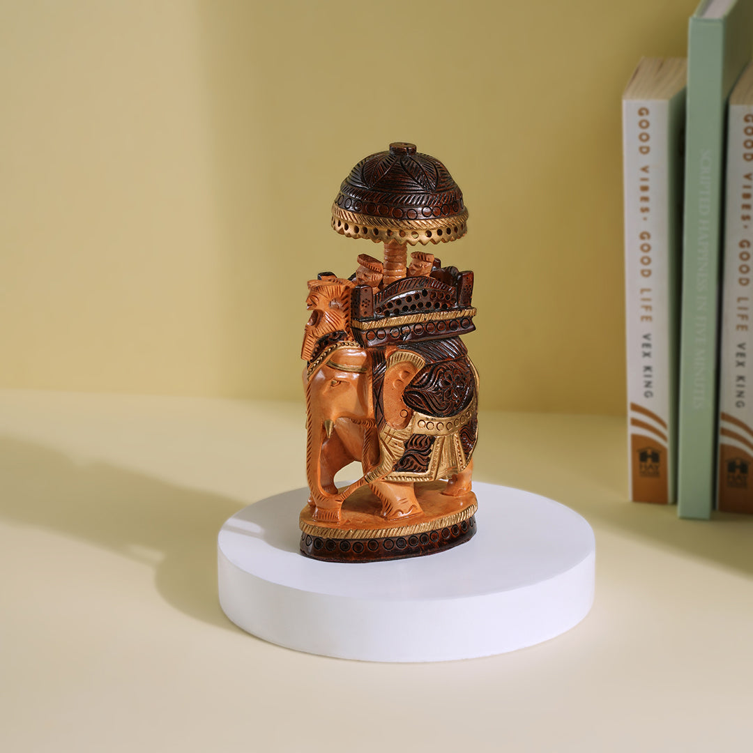 Ambari Wooden Elephant