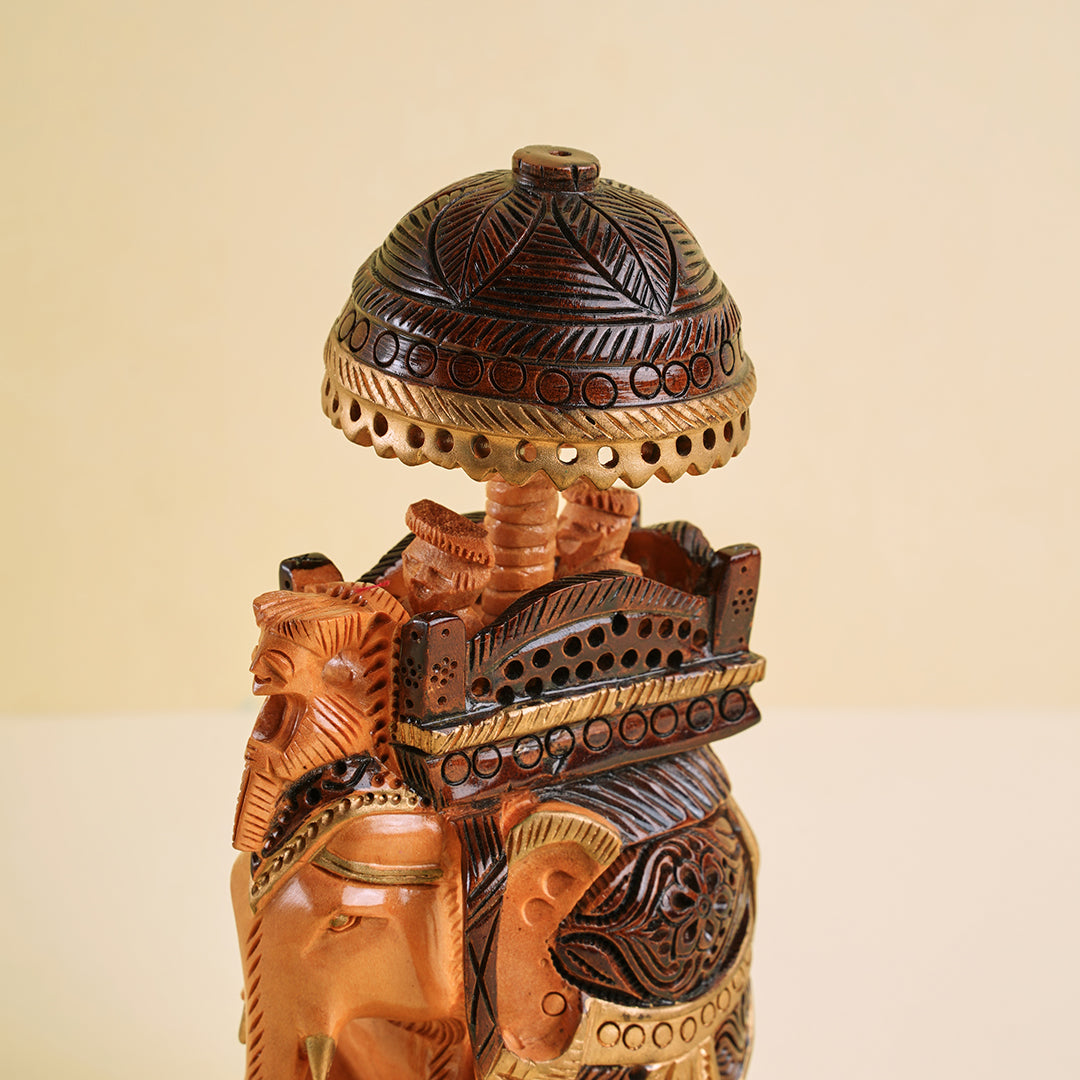 Ambari Wooden Elephant