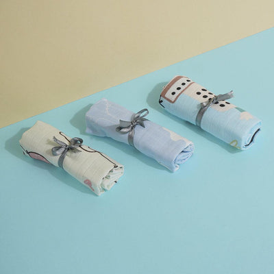 BABY NAPKINS - SET OF 3