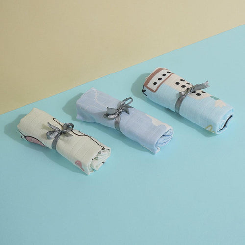 BABY NAPKINS - SET OF 3