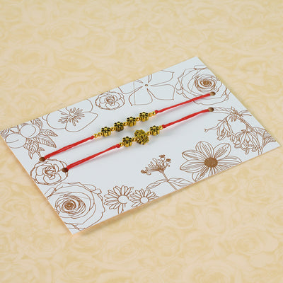 Bhai Bhabhi Traditional Rakhi Set