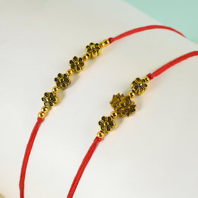 Bhai Bhabhi Traditional Rakhi Set