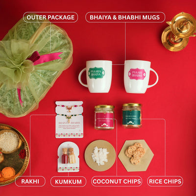 Ghar Wali Rakhi Hamper