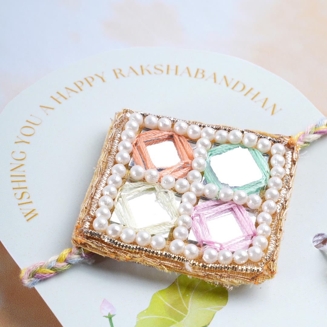 Bhai Bhabhi Royal Rakhi Set
