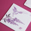 Lilac Coasters
