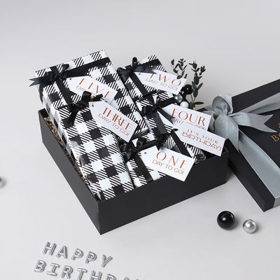 Birthday Countdown hamper for him 