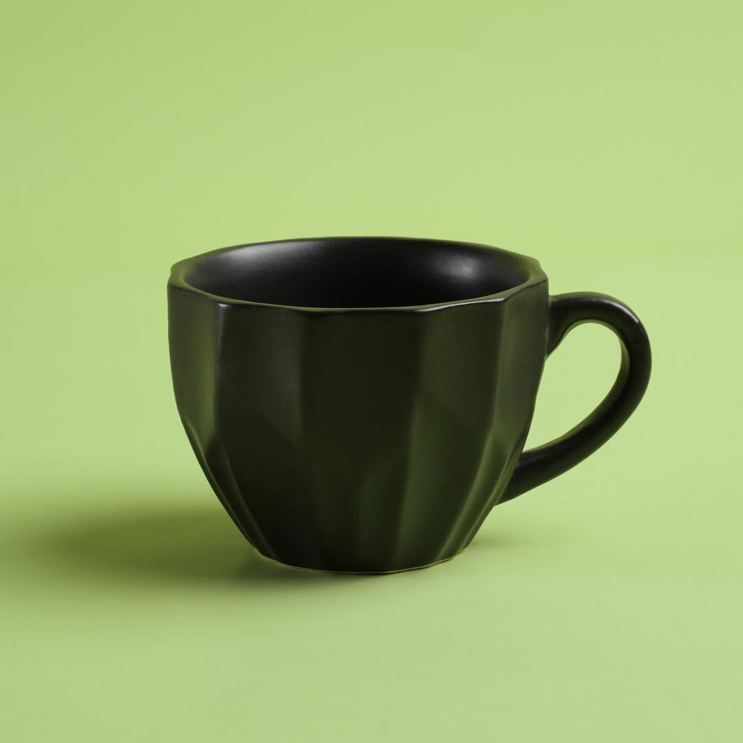 Geometric Ceramic Cup