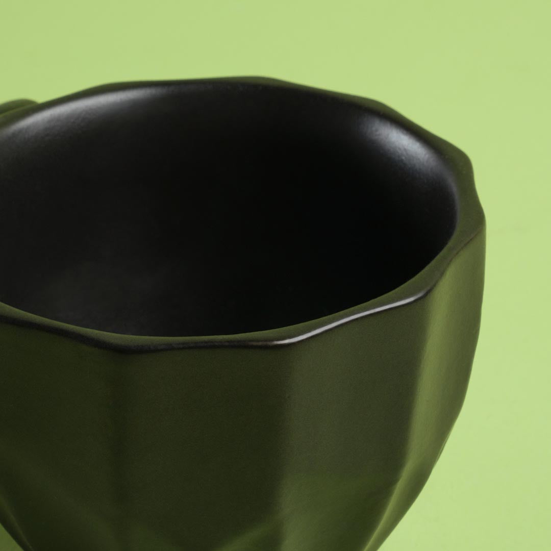 Geometric Ceramic Cup