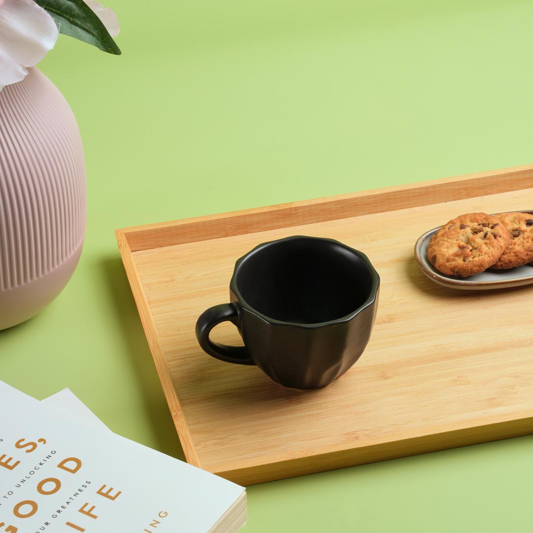 Geometric Ceramic Cup