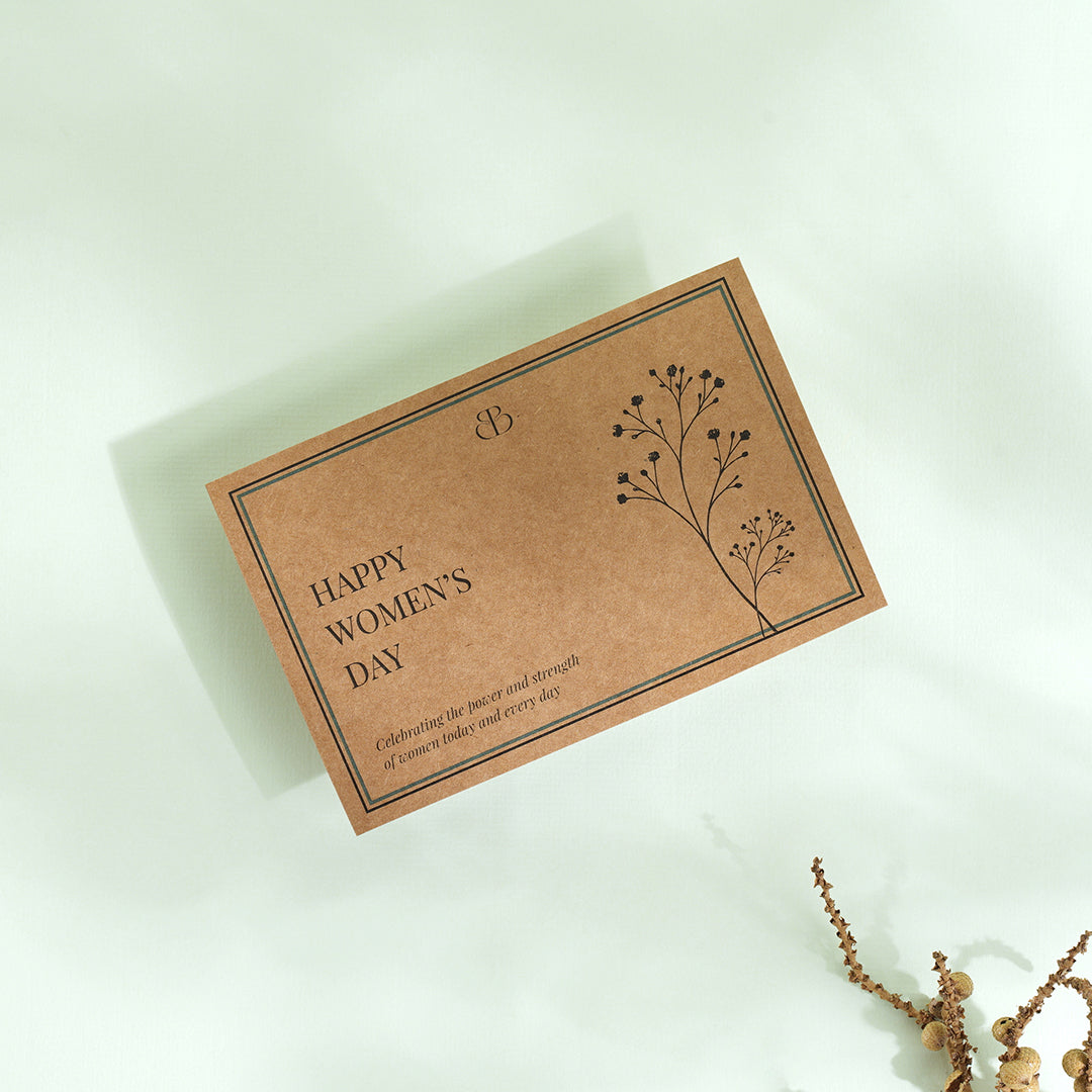 Custom Card- Women's Day Edit