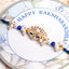 Blue Lotus Rakhi