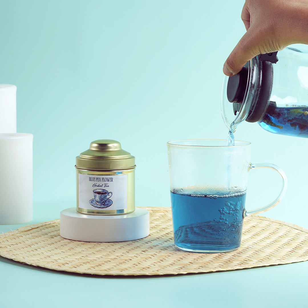 Blue pea tea