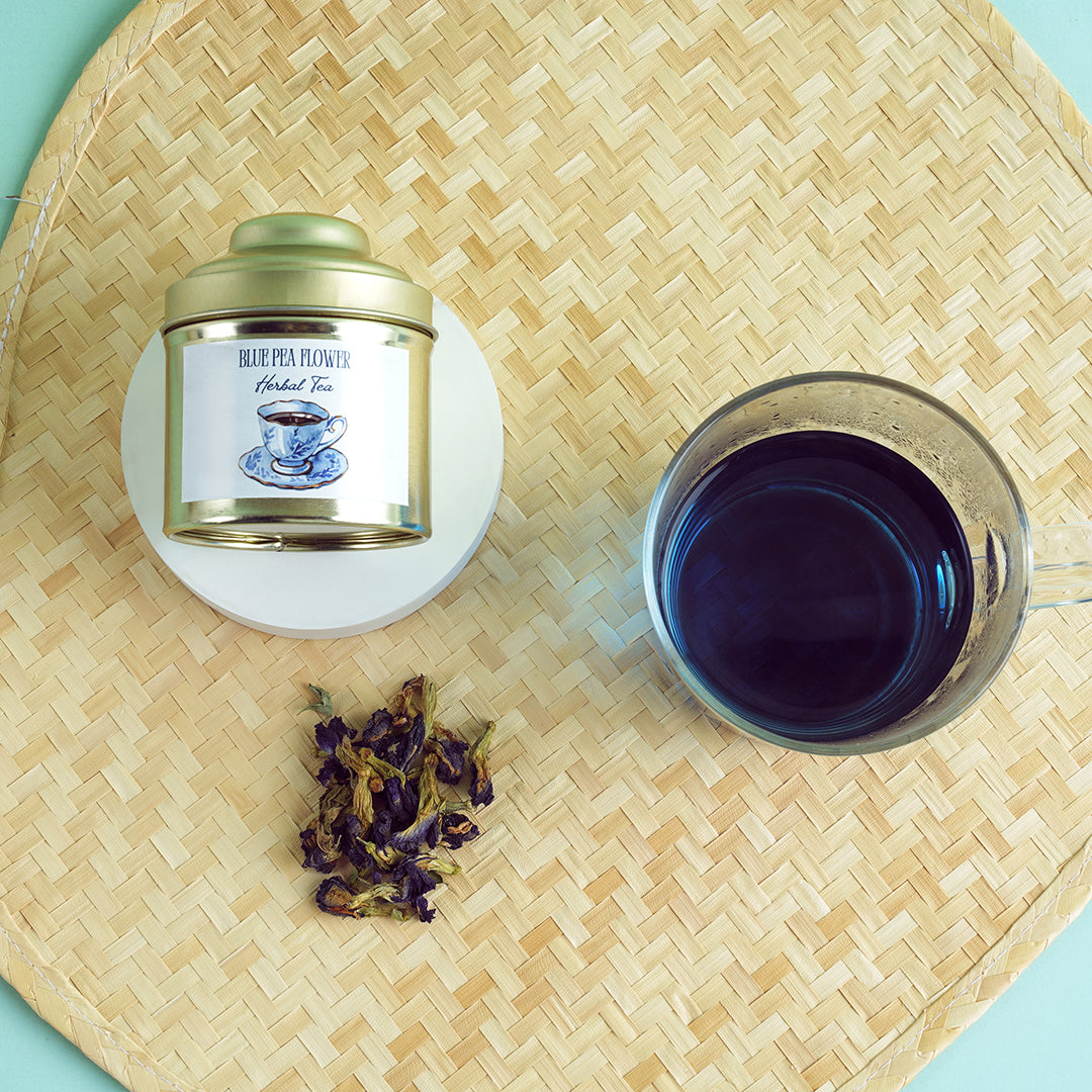 Blue pea tea