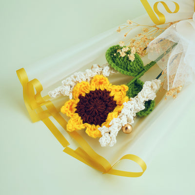 Handcrafted Sunflower Mini Bouquet