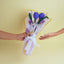 Purple Crochet Tulips Bouquet