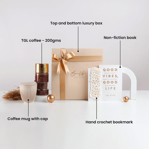 Buy Coffee and Good Times Gift Box Online – BoxUp Luxury Gifting
