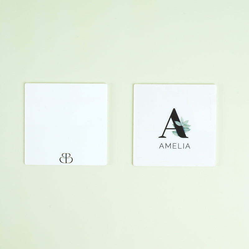 The Custom Name Coasters – BoxUp Luxury Gifting