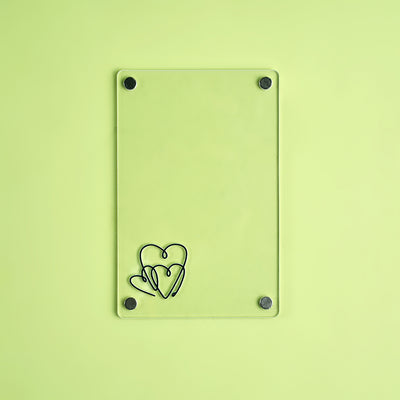Heart Acrylic Magnet