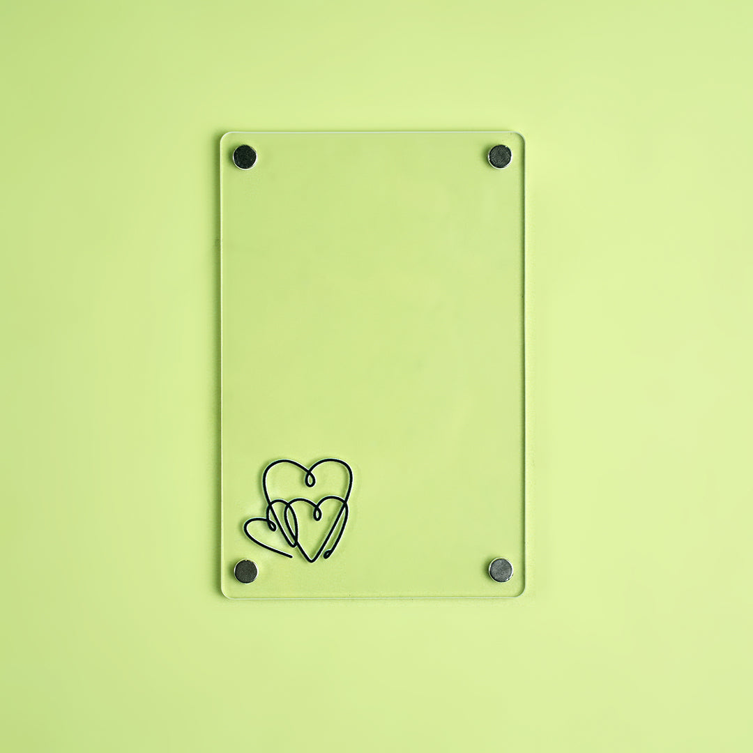 Heart Acrylic Magnet