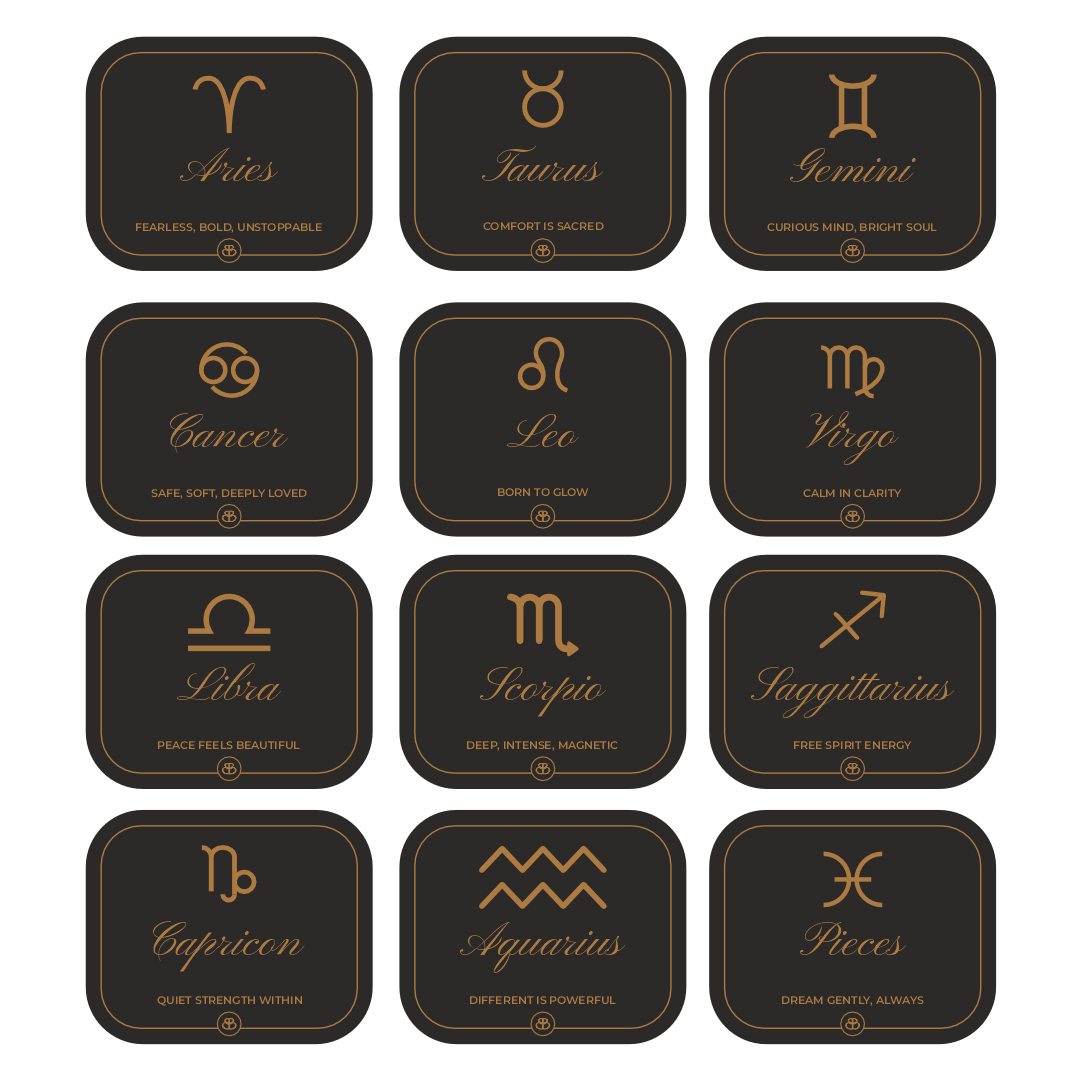 Scented Candle Zodiac
