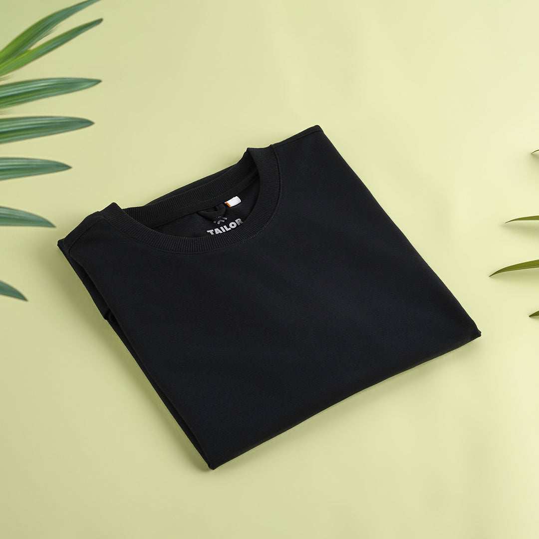 Laidback- Black Oversized T-shirt