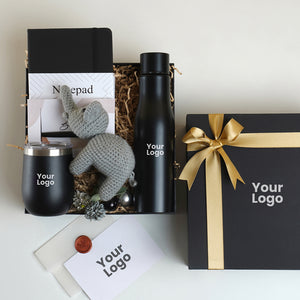 Simple in Black Employee Hamper