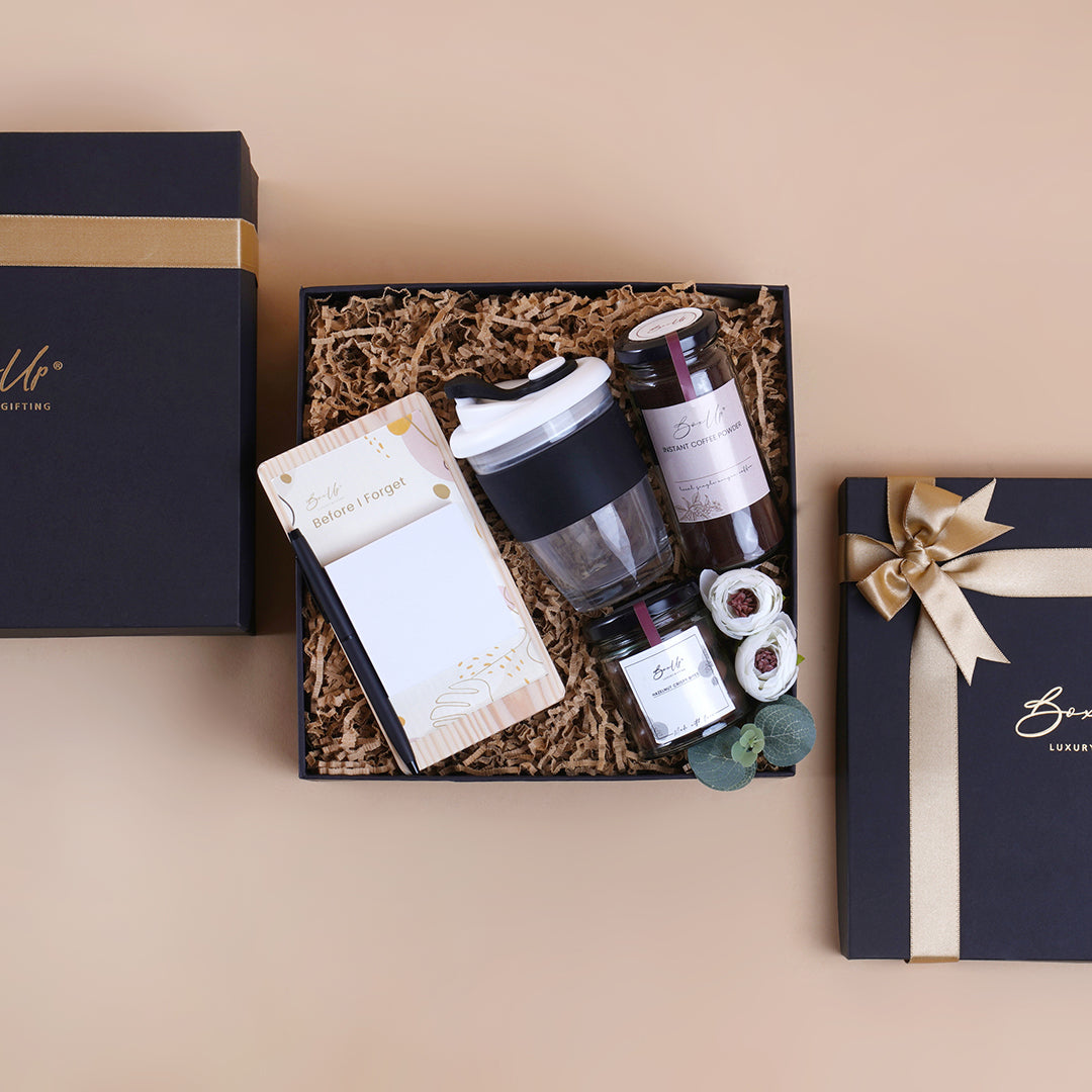 Coffee and Hazelnut Whispers Gift Box