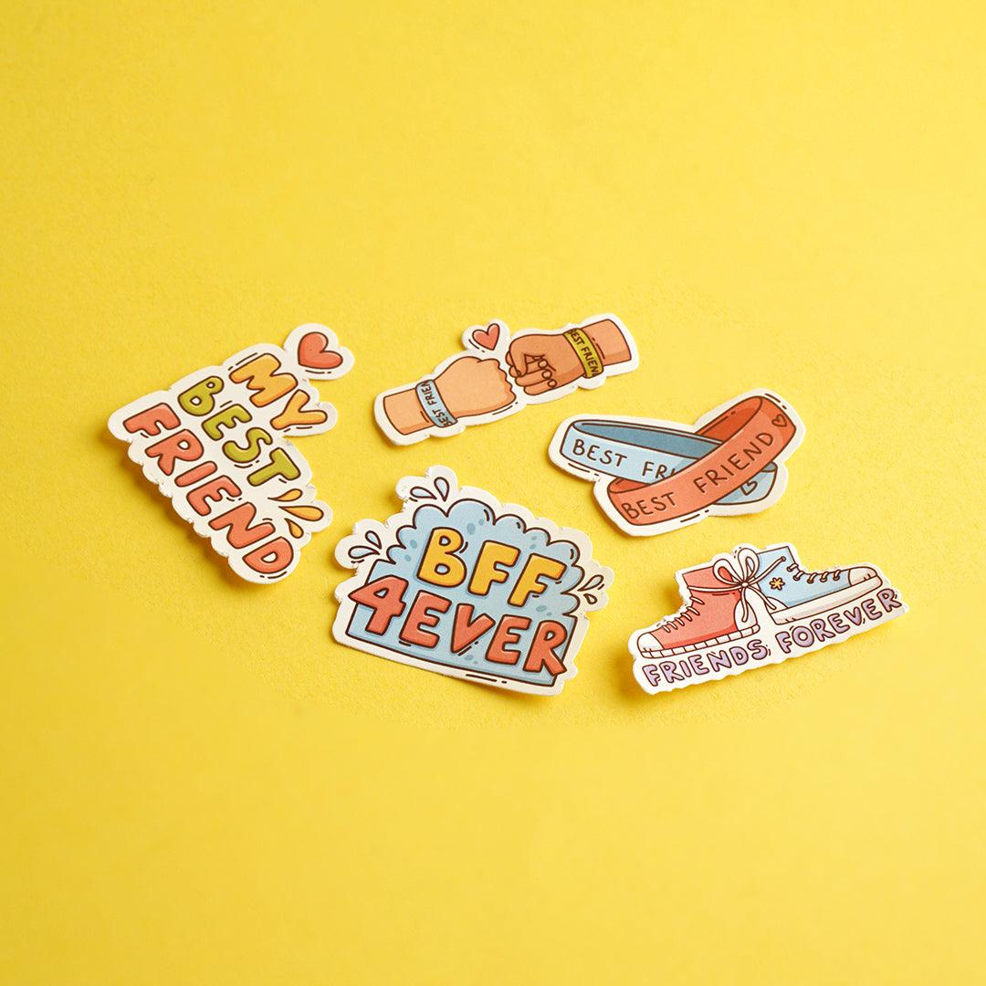 Best friend sticker pack – BoxUp Luxury Gifting