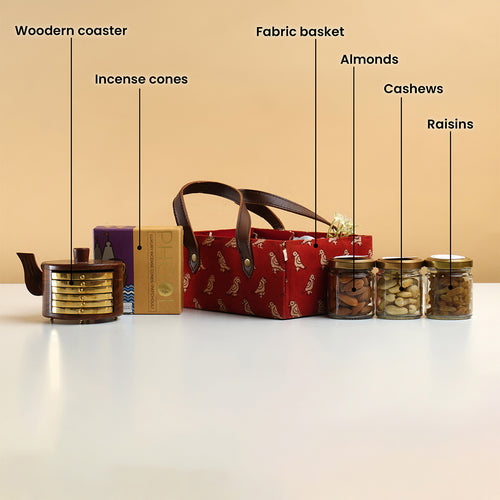 Nuts and Raisin Platter Gift Box
