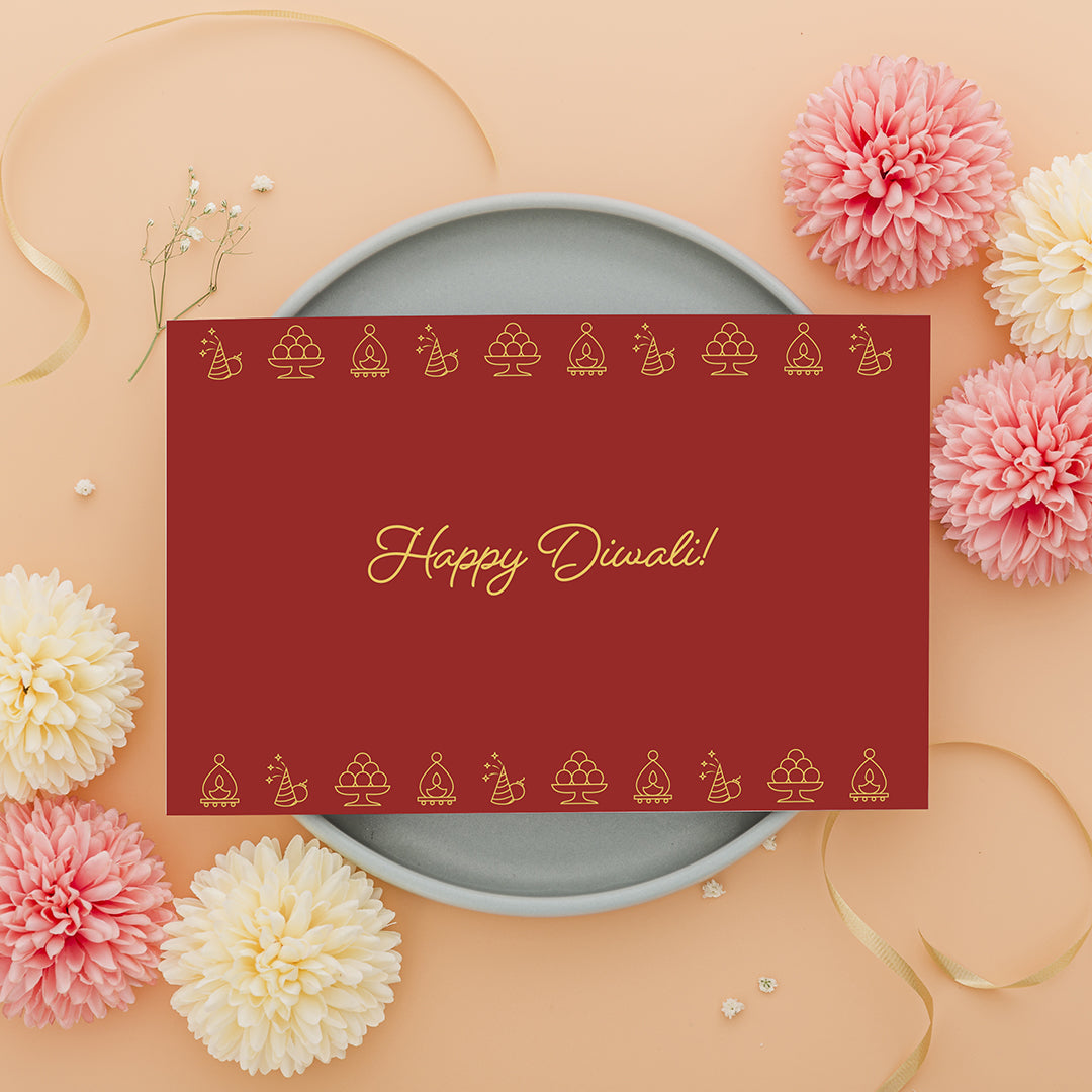 Diwali card - Mishti