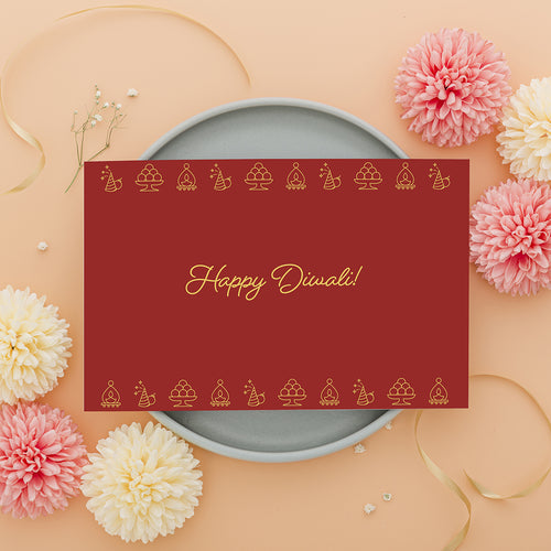 Diwali card - Mishti