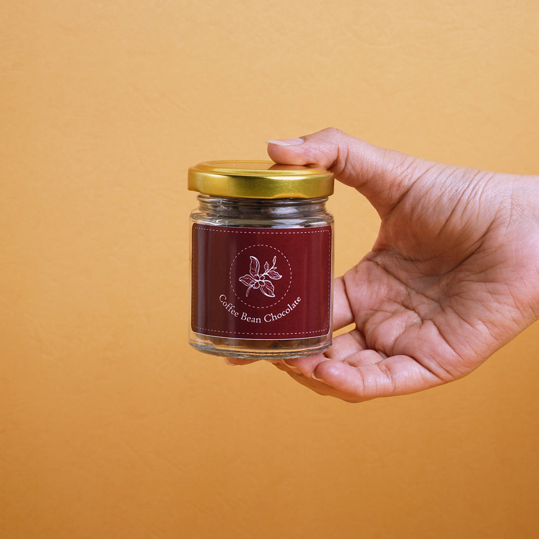 Coffee Bean Chocolate Jar