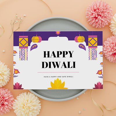 Cheerful Diwali Card