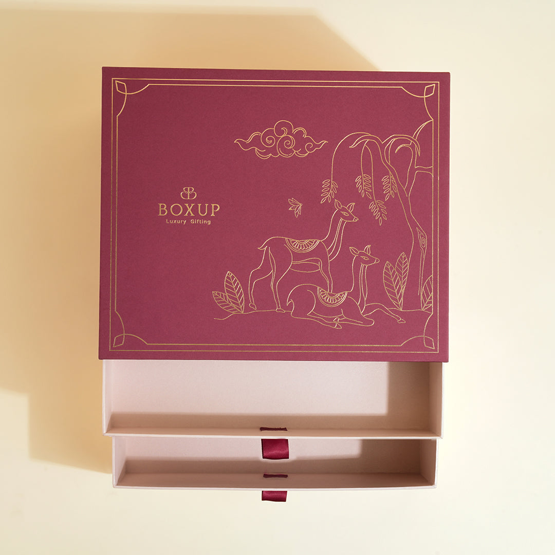 Woodland Motif Drawer Box