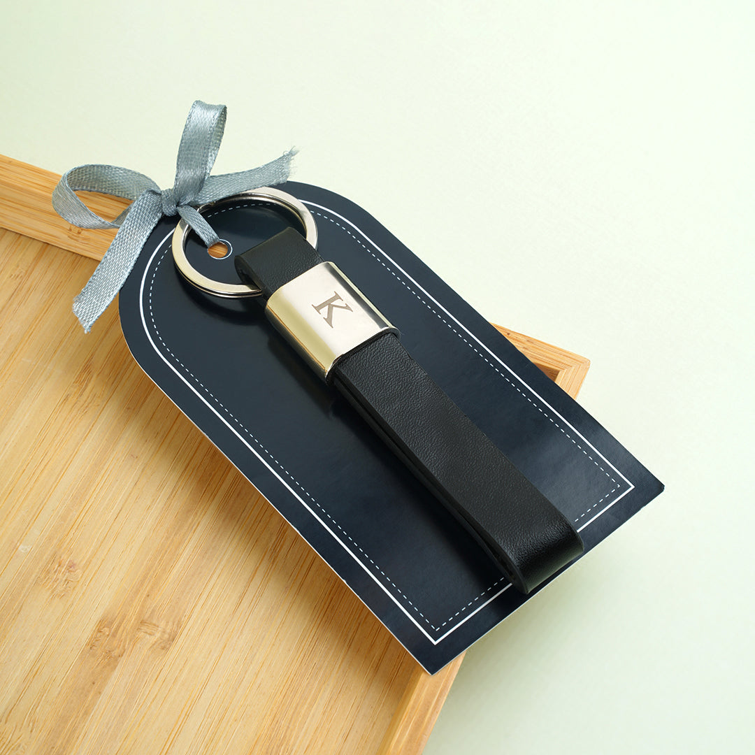 The Initial Leather Tag