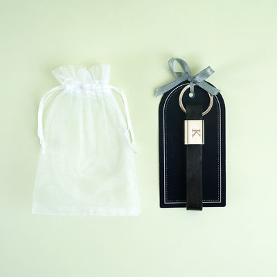 The Initial Leather Tag