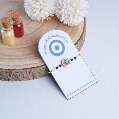 Blue Evil Eye Protection Rakhi