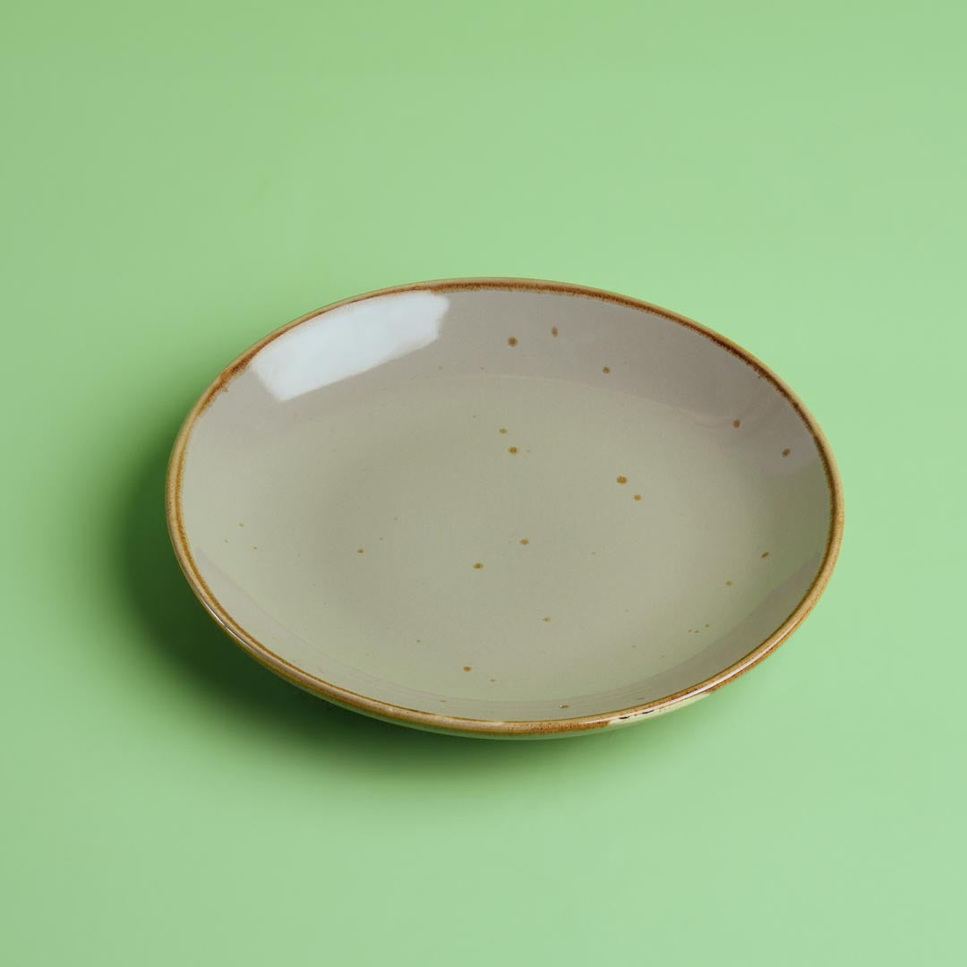 Grey Ceramic Plate
