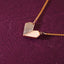 Silver pendant on a chain