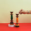 Channapatna Wooden Candle Holders