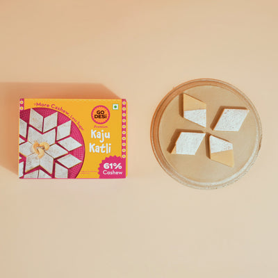 Premium Kaju Katli by Go Desi