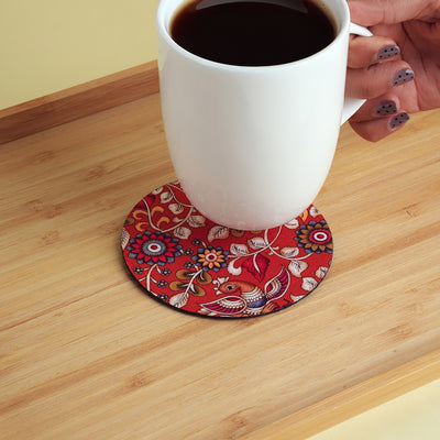 Kalamkari Felt Coaster