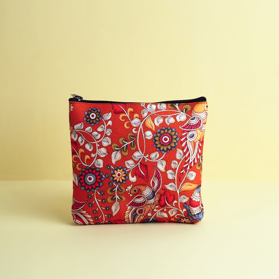 Kalamkari Felt Pouch